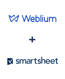 Integración de Weblium y Smartsheet