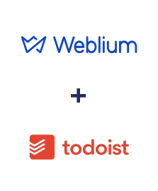 Integración de Weblium y Todoist