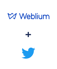 Integración de Weblium y Twitter