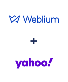 Integración de Weblium y Yahoo!