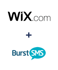 Integración de Wix y Burst SMS
