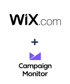 Integración de Wix y Campaign Monitor