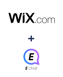 Integración de Wix y E-chat
