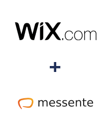 Integración de Wix y Messente