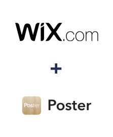 Integración de Wix y Poster