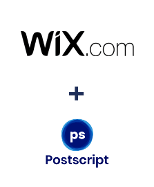 Integración de Wix y Postscript