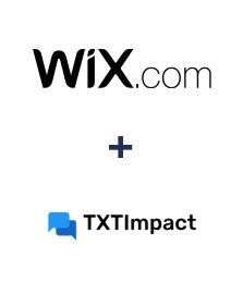 Integración de Wix y TXTImpact