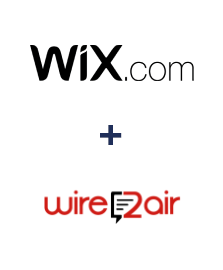 Integración de Wix y Wire2Air
