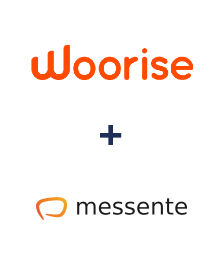 Integración de Woorise y Messente