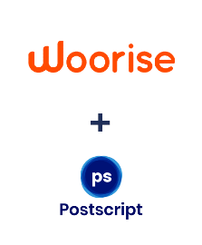 Integración de Woorise y Postscript