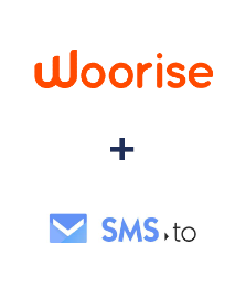 Integración de Woorise y SMS.to