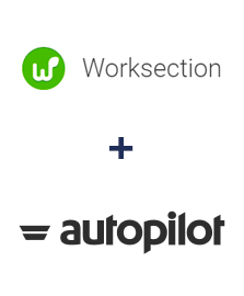 Integración de Worksection y Autopilot