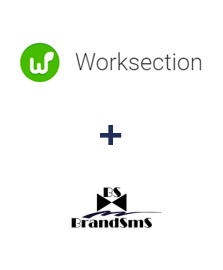 Integración de Worksection y BrandSMS 