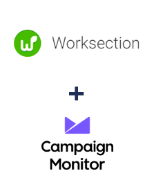 Integración de Worksection y Campaign Monitor