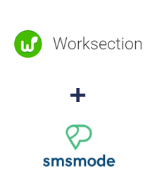 Integración de Worksection y Smsmode