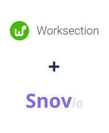 Integración de Worksection y Snovio