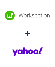Integración de Worksection y Yahoo!