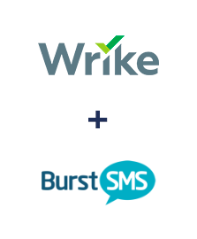 Integración de Wrike y Burst SMS