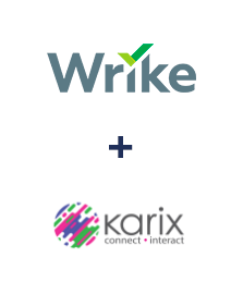 Integración de Wrike y Karix