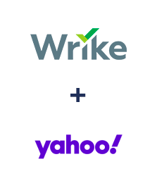 Integración de Wrike y Yahoo!
