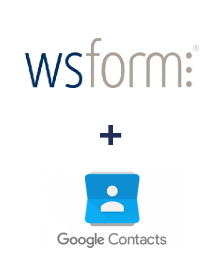 Integración de WS Form y Google Contacts