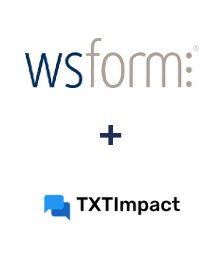 Integración de WS Form y TXTImpact