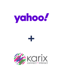 Integración de Yahoo! y Karix