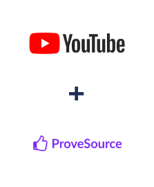 Integración de YouTube y ProveSource