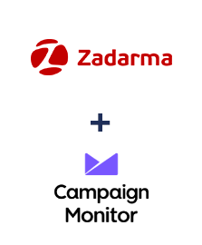 Integración de Zadarma y Campaign Monitor