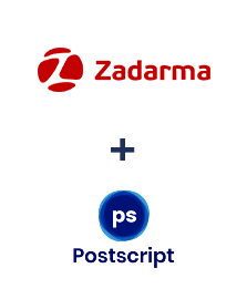 Integración de Zadarma y Postscript