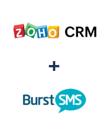 Integración de ZOHO CRM y Burst SMS