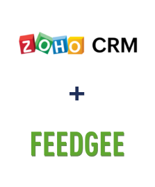 Integración de ZOHO CRM y Feedgee