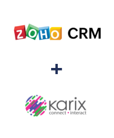 Integración de ZOHO CRM y Karix