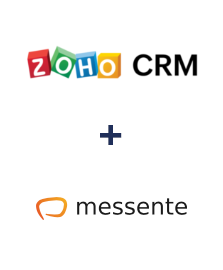 Integración de ZOHO CRM y Messente