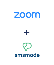 Integración de Zoom y Smsmode