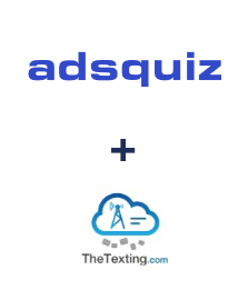 Integracja ADSQuiz i TheTexting