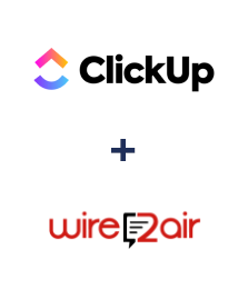 Integracja ClickUp i Wire2Air