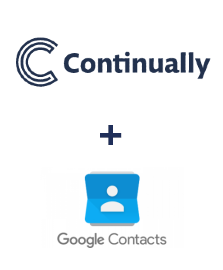 Integracja Continually i Google Contacts