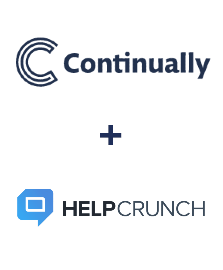 Integracja Continually i HelpCrunch