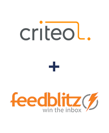 Integracja Criteo i FeedBlitz