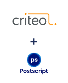 Integracja Criteo i Postscript