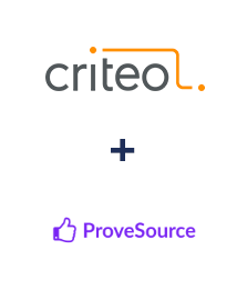 Integracja Criteo i ProveSource