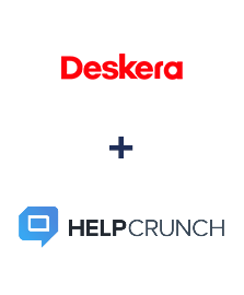 Integracja Deskera CRM i HelpCrunch