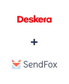 Integracja Deskera CRM i SendFox