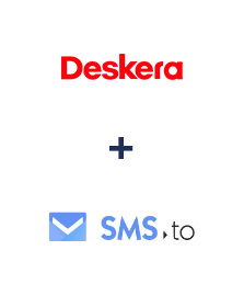 Integracja Deskera CRM i SMS.to