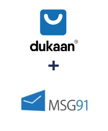 Integracja Dukaan i MSG91