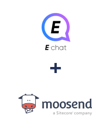Integracja E-chat i Moosend