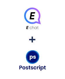 Integracja E-chat i Postscript