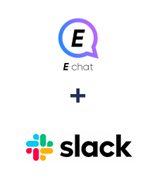 Integracja E-chat i Slack