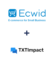 Integracja Ecwid i TXTImpact